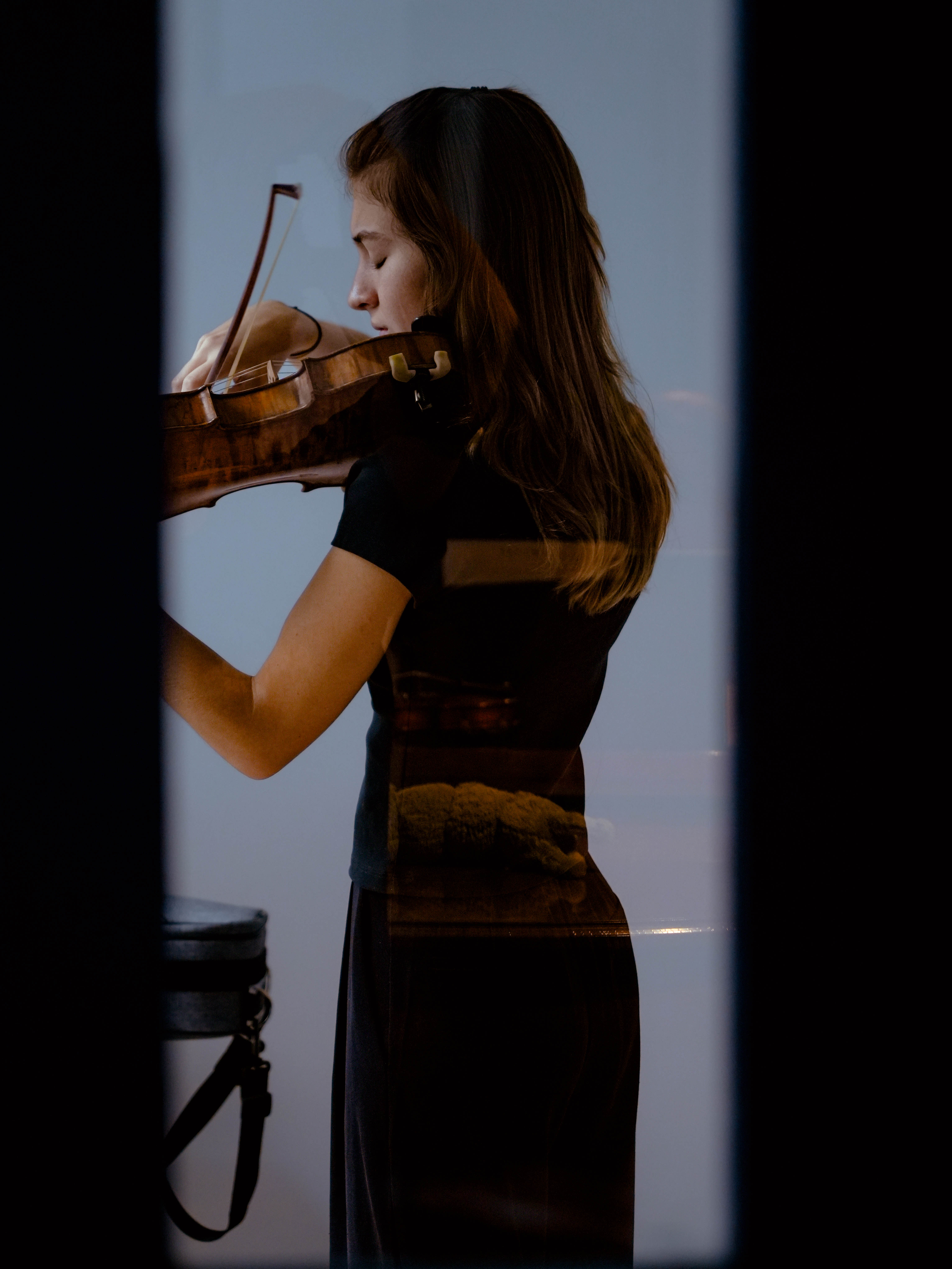 Mozart Philharmonic Orchestra performing on stage