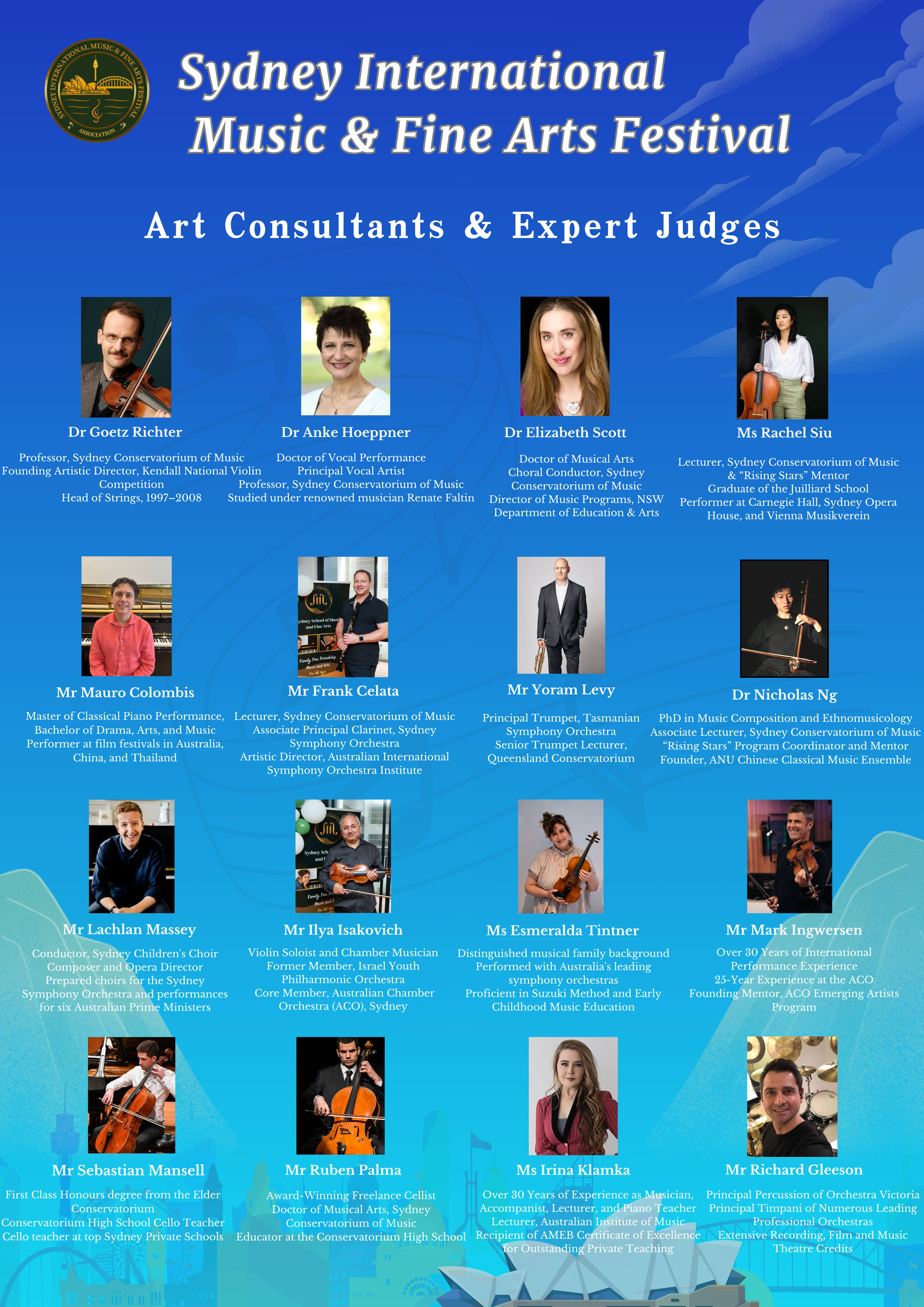 SIMFA Festival Judges Panel
